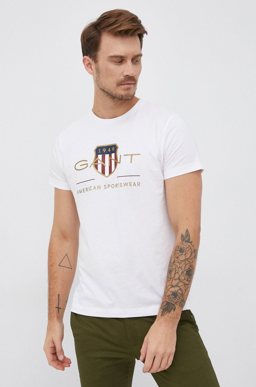 Gant t-shirt női narancssárga - Pepit.hu