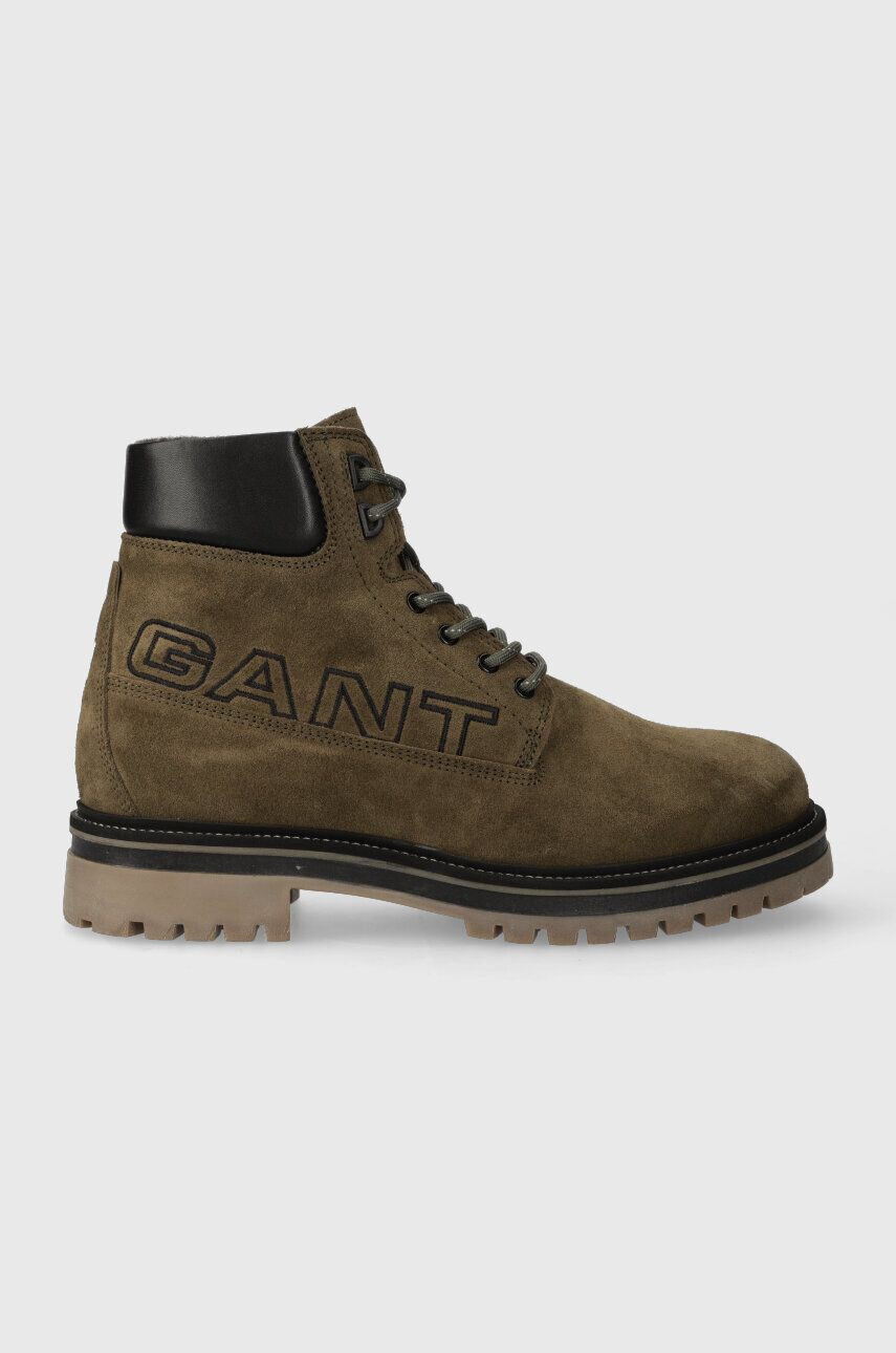 Gant velúr bakancs Palrock zöld férfi 27643363.G710 - Pepit.hu