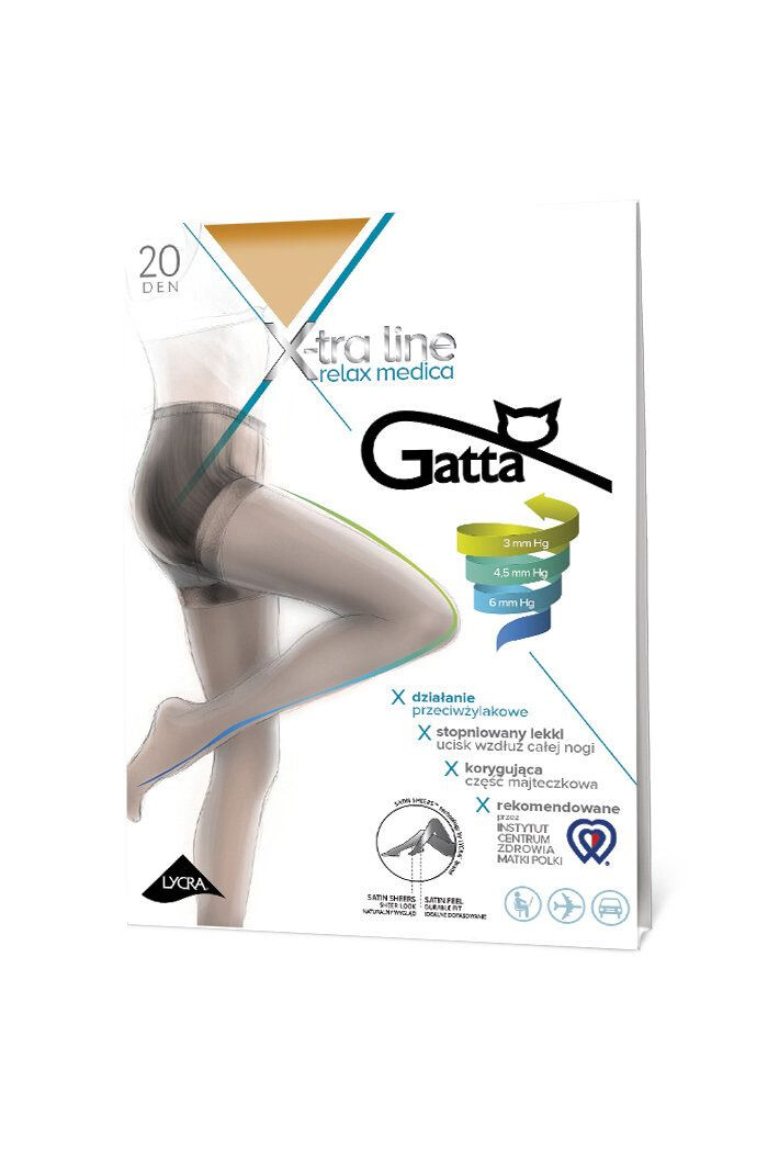 Gatta Harisnya X-tra Line Relax Medica 20 DEN - Pepit.hu