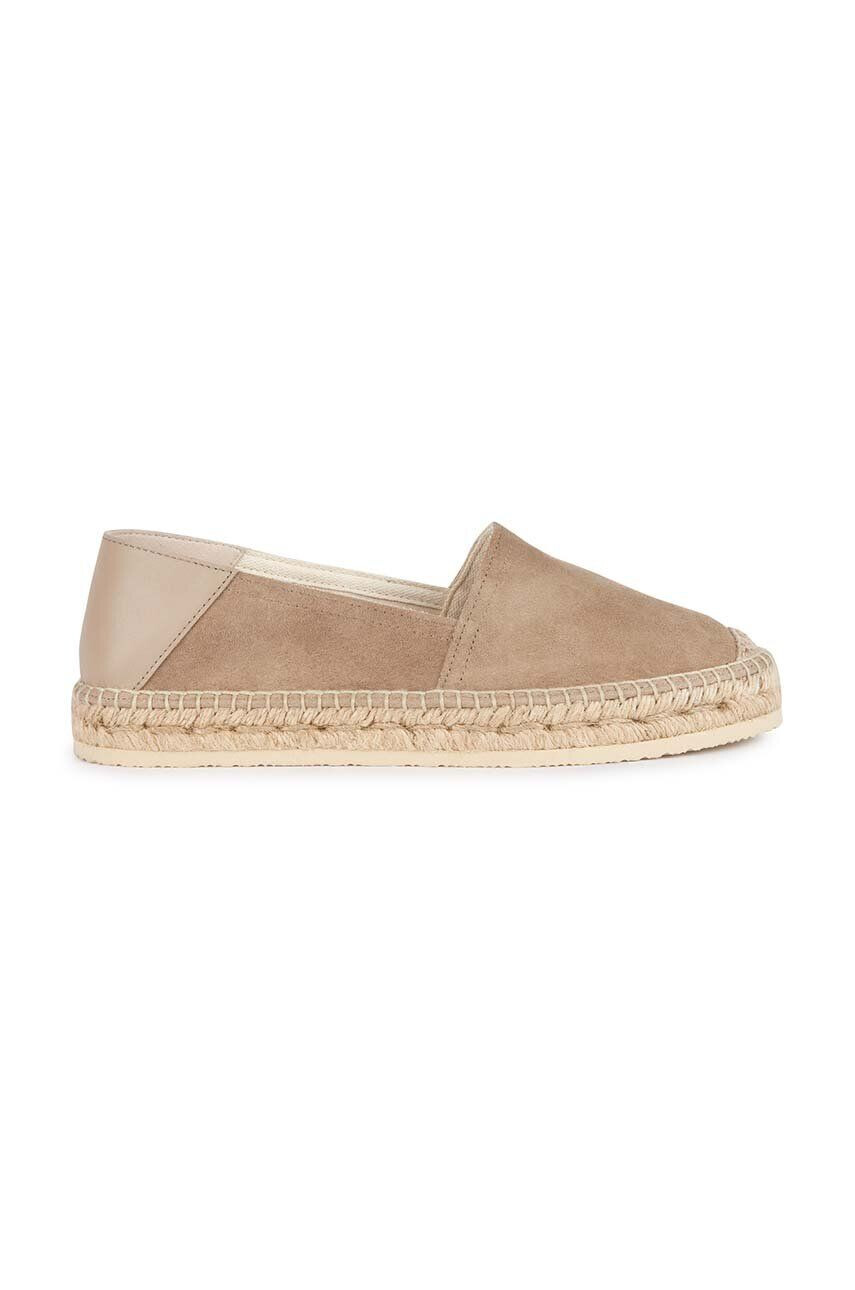 Geox bőr espadrilles D LAMPEDUSA bézs D35V0A 02285 C6738 - Pepit.hu