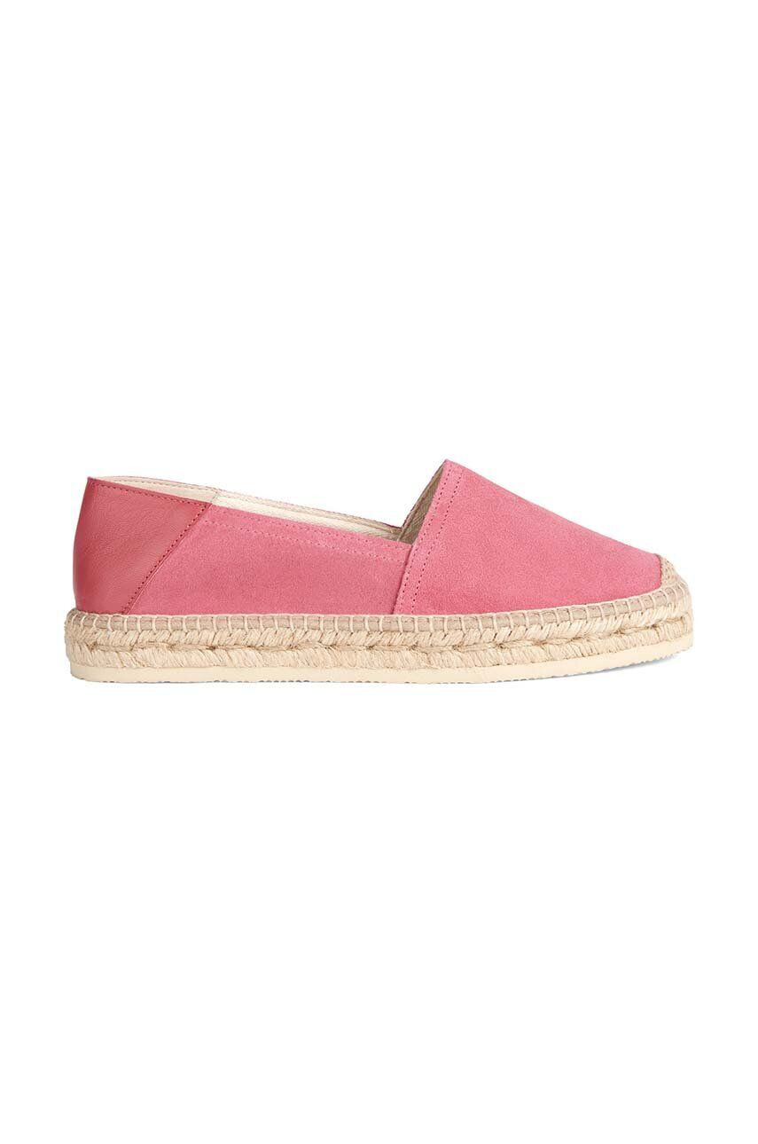 Geox bőr espadrilles D LAMPEDUSA rózsaszín D35V0A 02285 C8335 - Pepit.hu