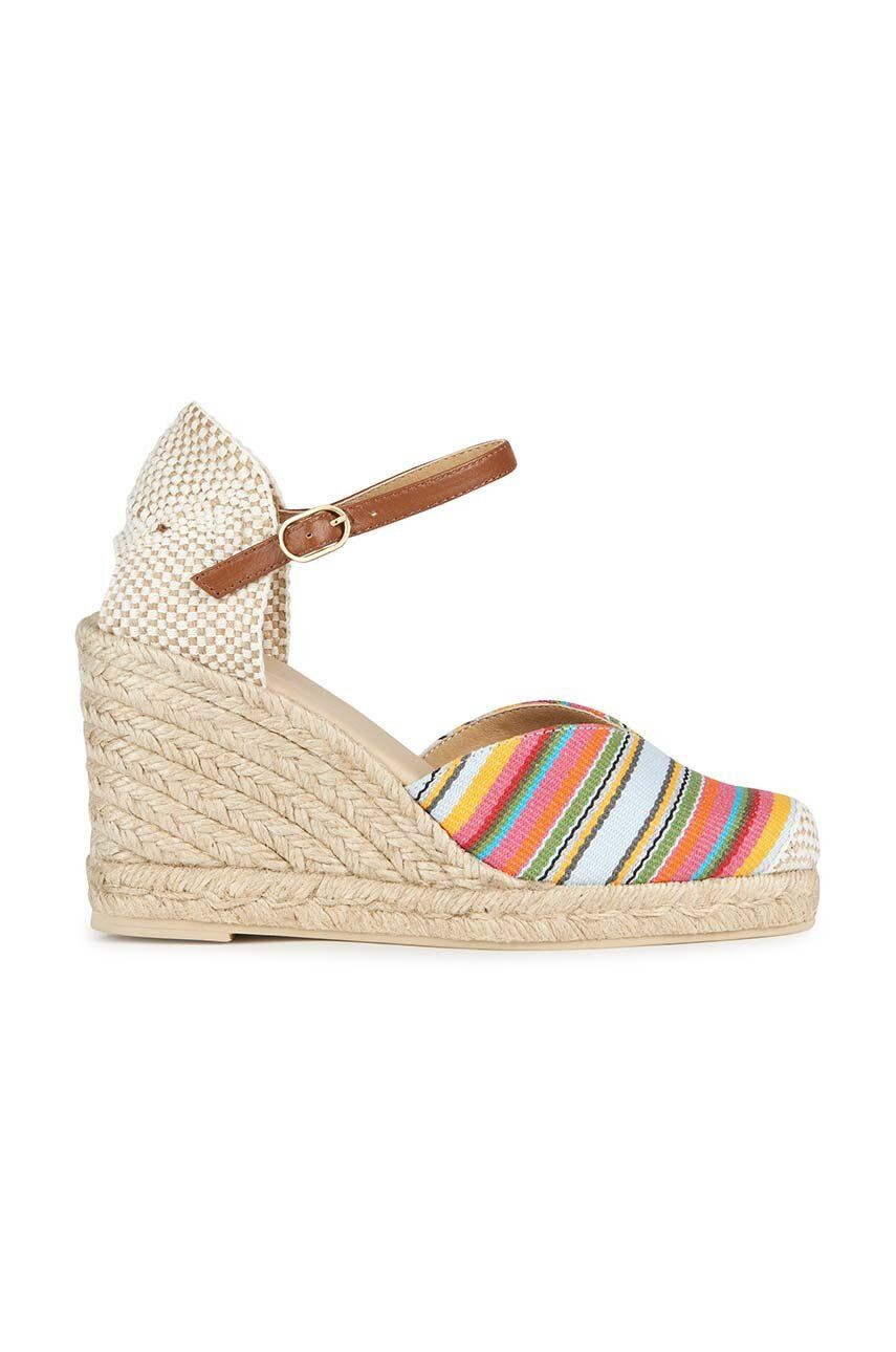 Geox espadrilles D GELSA bézs éksarkú D35TPA 01143 C0G5F - Pepit.hu