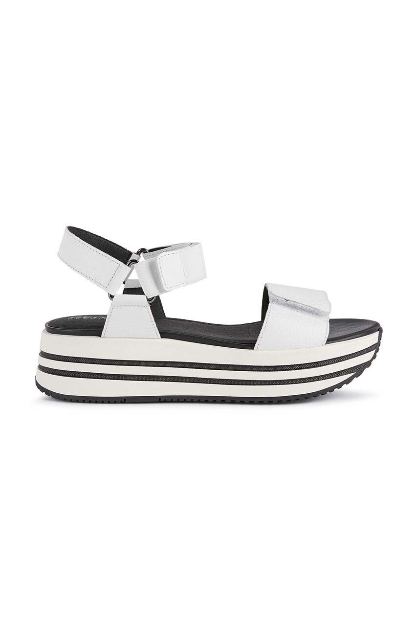 Geox szandál D SANDAL KENCY fehér női platformos D25RSA 00046 C1000 - Pepit.hu