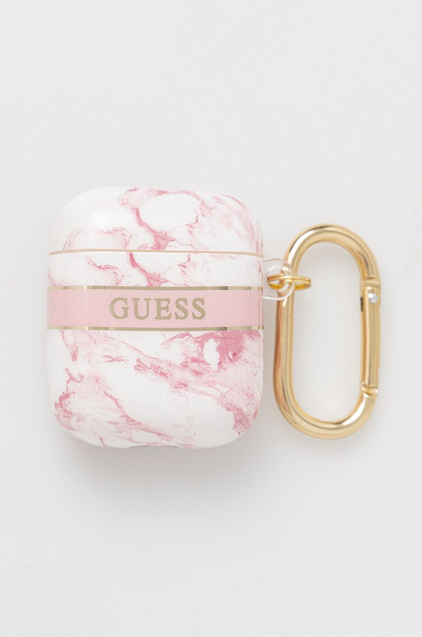 Guess airpods tartó Airpods Cover rózsaszín - Pepit.hu