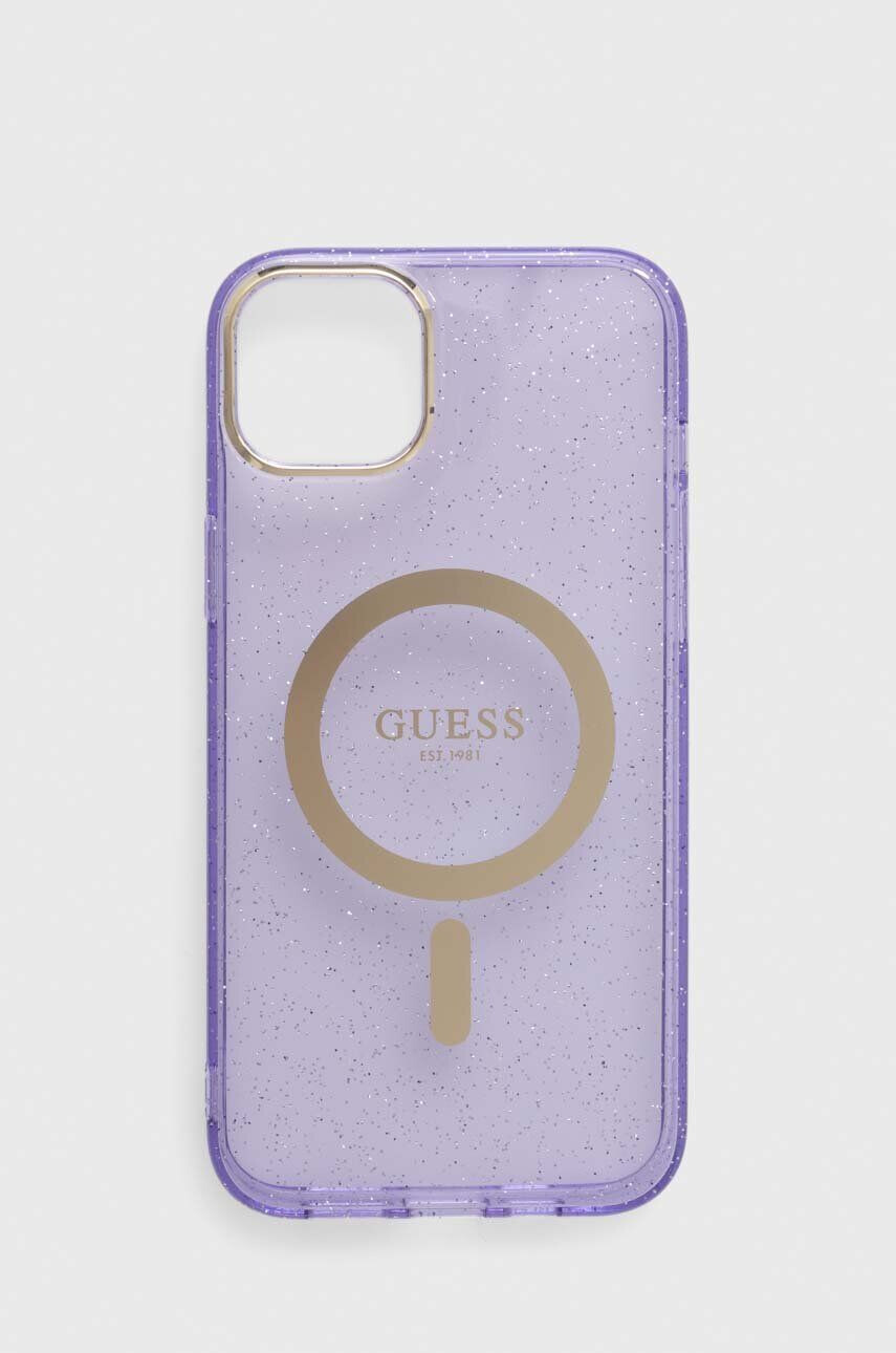 Guess telefon tok iPhone 14 Plus 6.7" lila - Pepit.hu