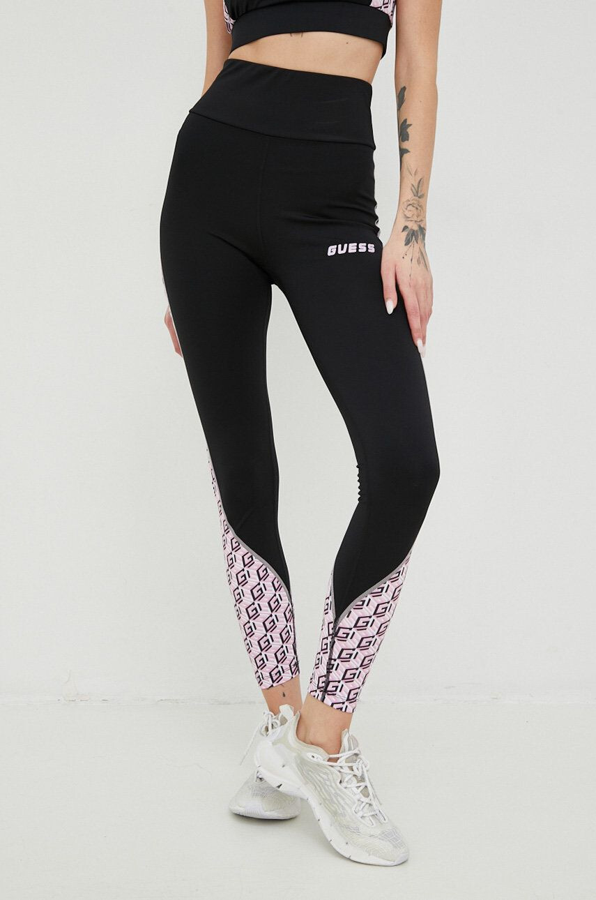 Guess legging fekete női nyomott mintás - Pepit.hu