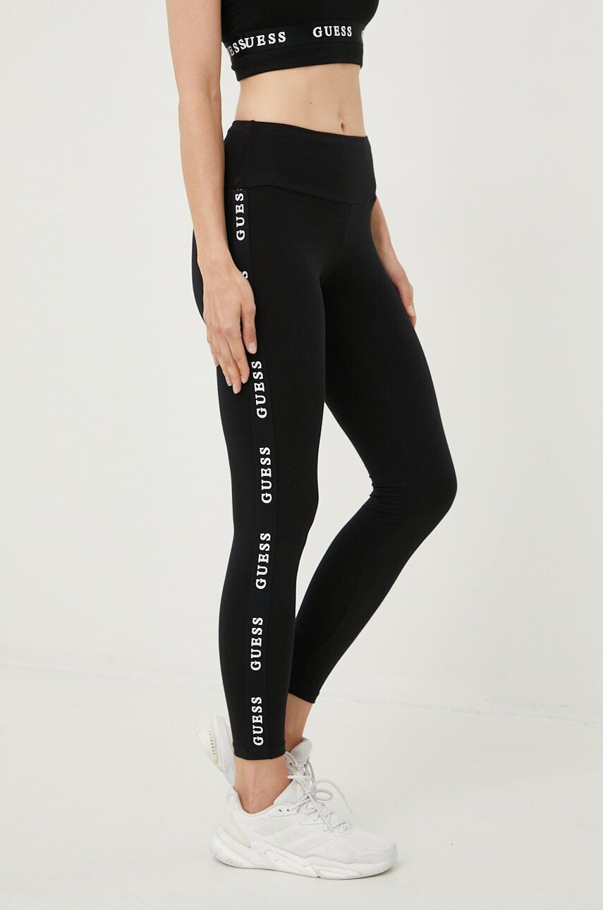 Guess legging fekete női nyomott mintás - Pepit.hu