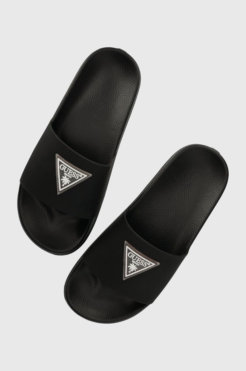 Guess papucs BEACH SLIPPERS fekete női E3GZ12 BB00F - Pepit.hu