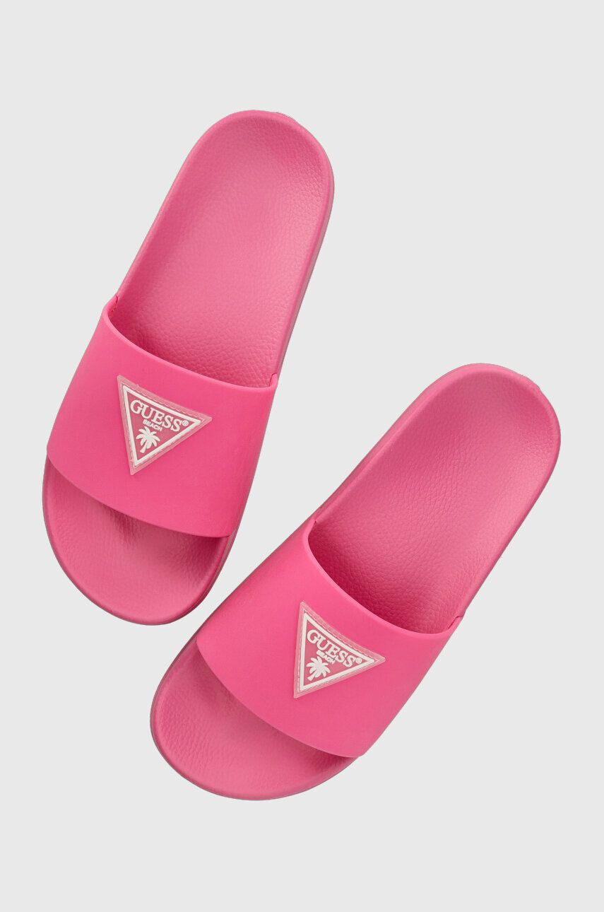 Guess papucs BEACH SLIPPERS rózsaszín női E3GZ12 BB00F - Pepit.hu