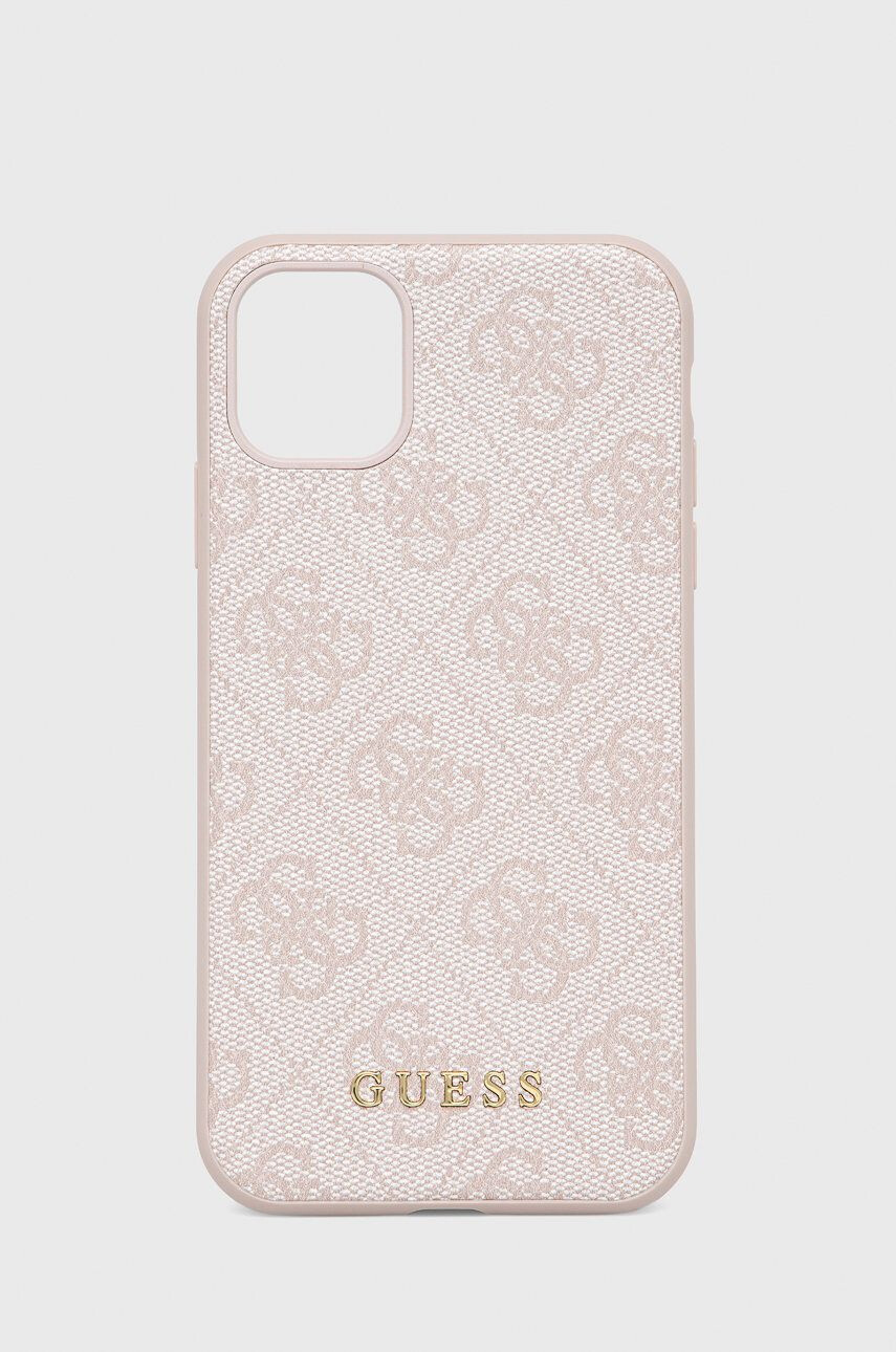 Guess telefon tok Iphone 11 61" rózsaszín - Pepit.hu