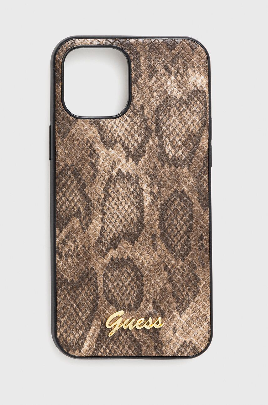 Guess telefon tok Iphone 12 Pro Max 67'' barna - Pepit.hu