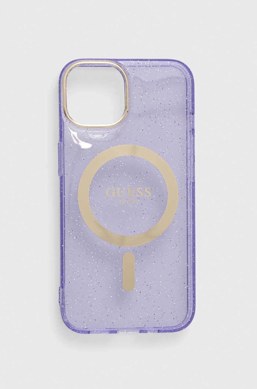 Guess telefon tok iPhone 14 6.1" lila - Pepit.hu