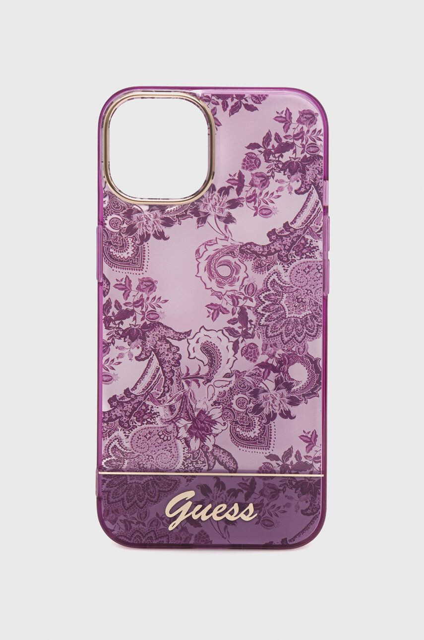 Guess telefon tok Iphone 14 61" fekete - Pepit.hu