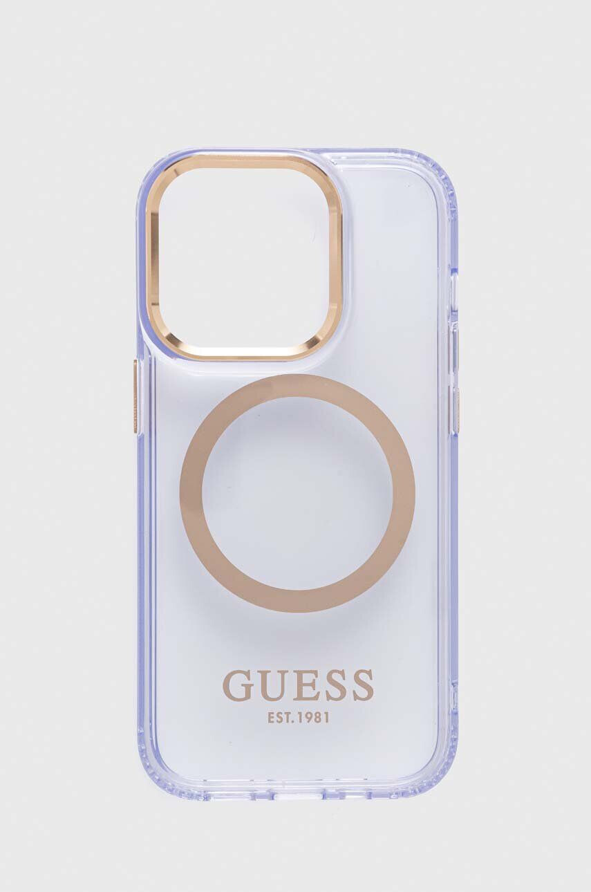 Guess telefon tok iPhone 14 Pro 61" lila - Pepit.hu