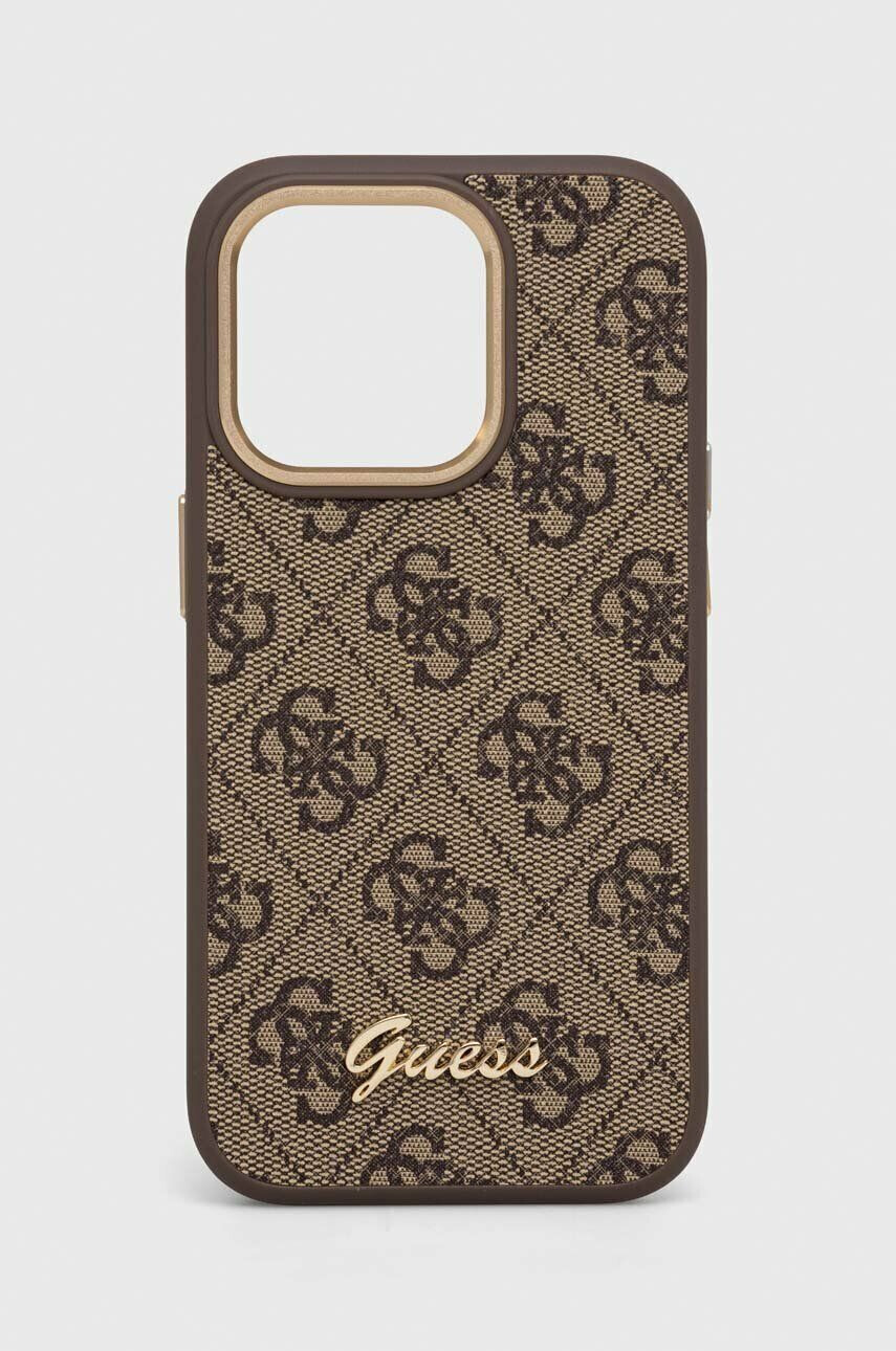 Guess telefon tok iPhone 14 Pro 61'' barna - Pepit.hu