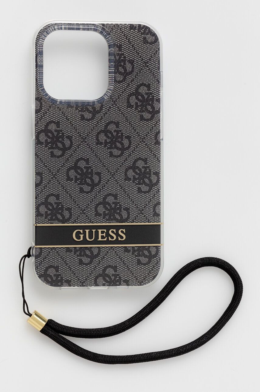 Guess telefon tok iPhone 14 Pro 61" fekete - Pepit.hu