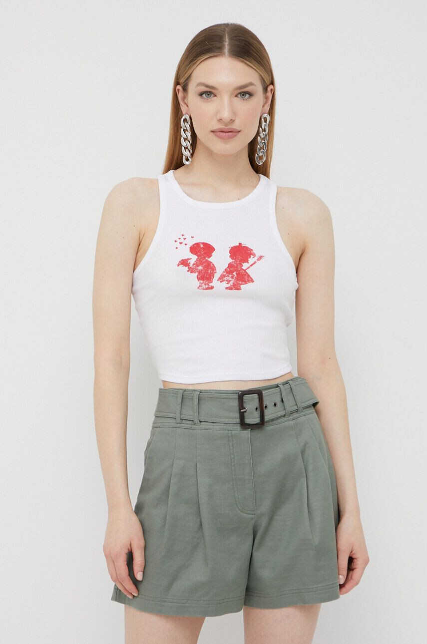 Guess top x Banksy női fehér - Pepit.hu