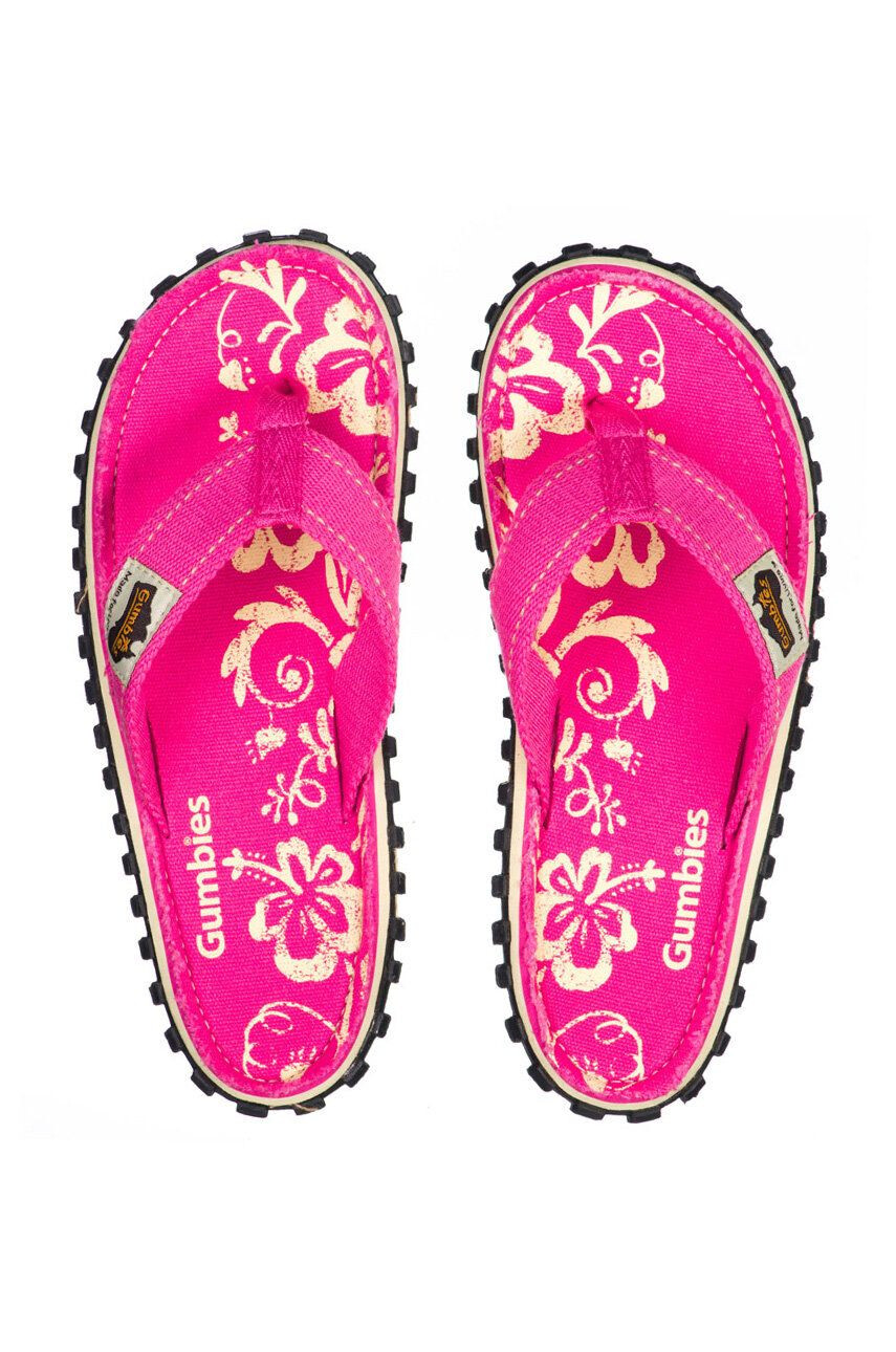 Gumbies Flip-flop Islander Pink Hibiscu - Pepit.hu