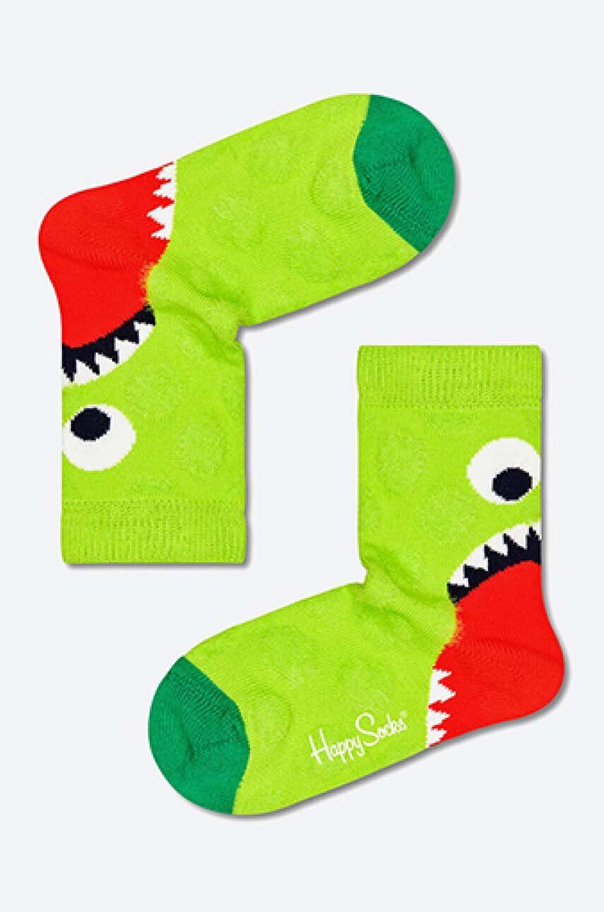 Happy Socks gyerek zokni Hungry Heel zöld KHHE01-2000 - Pepit.hu