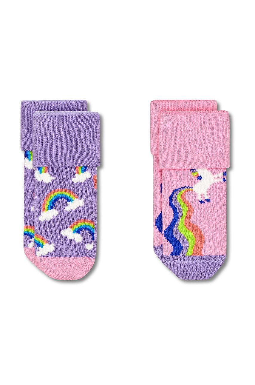 Happy Socks Gyerek zokni Rainbow & Unicor (2 pár) - Pepit.hu