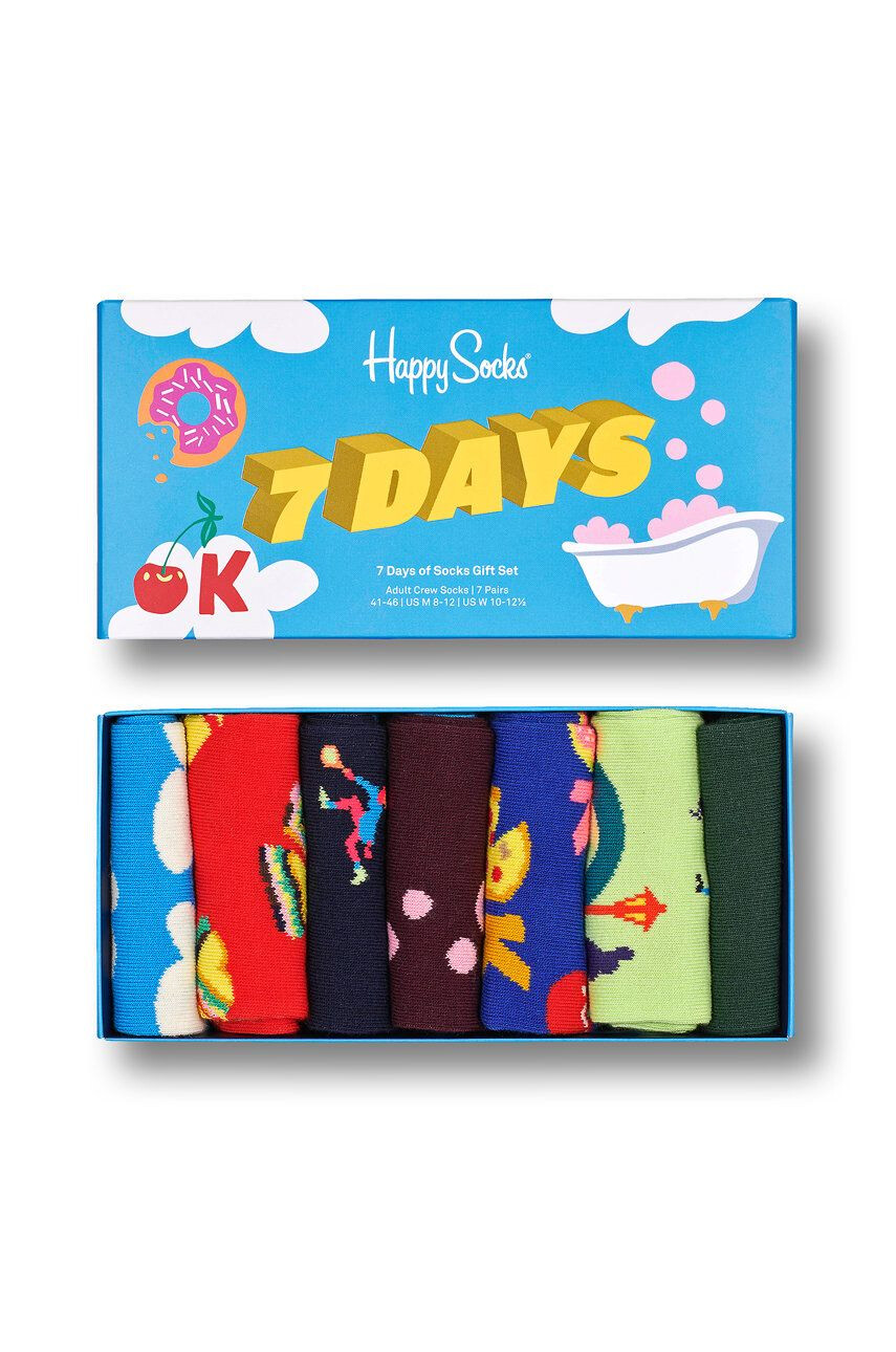 Happy Socks Zokni 7 Day Socks Gift Set (7-pár) - Pepit.hu