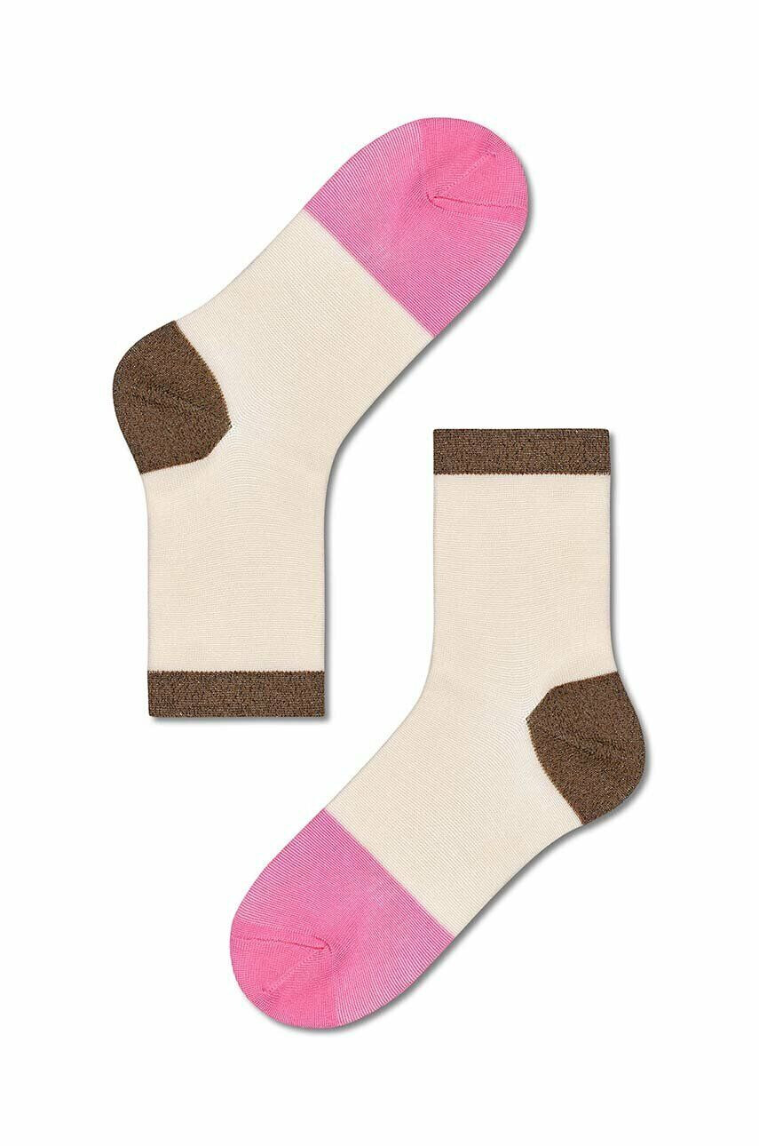 Happy Socks zokni Beige Liza Ankle - Pepit.hu