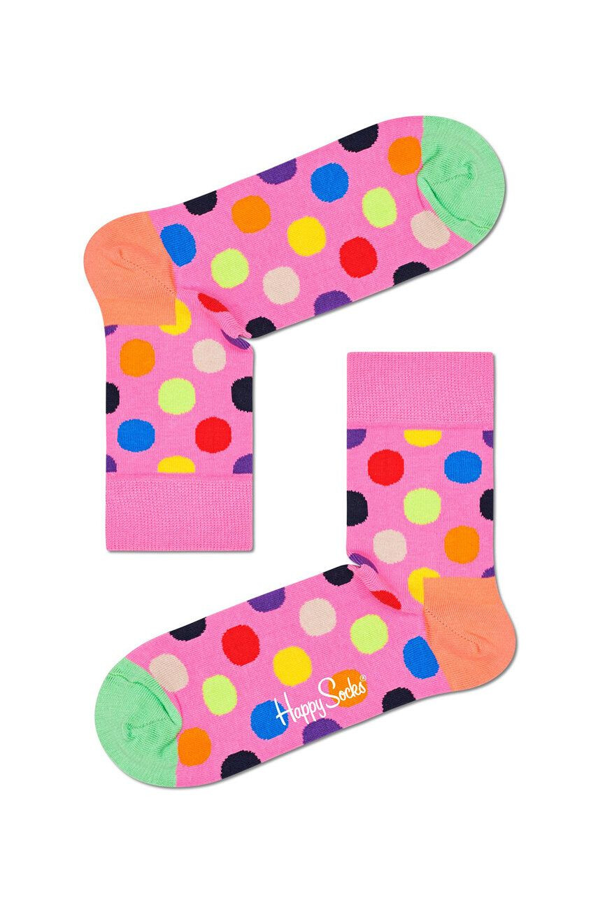 Happy Socks Zokni Big Dot Half Crew - Pepit.hu