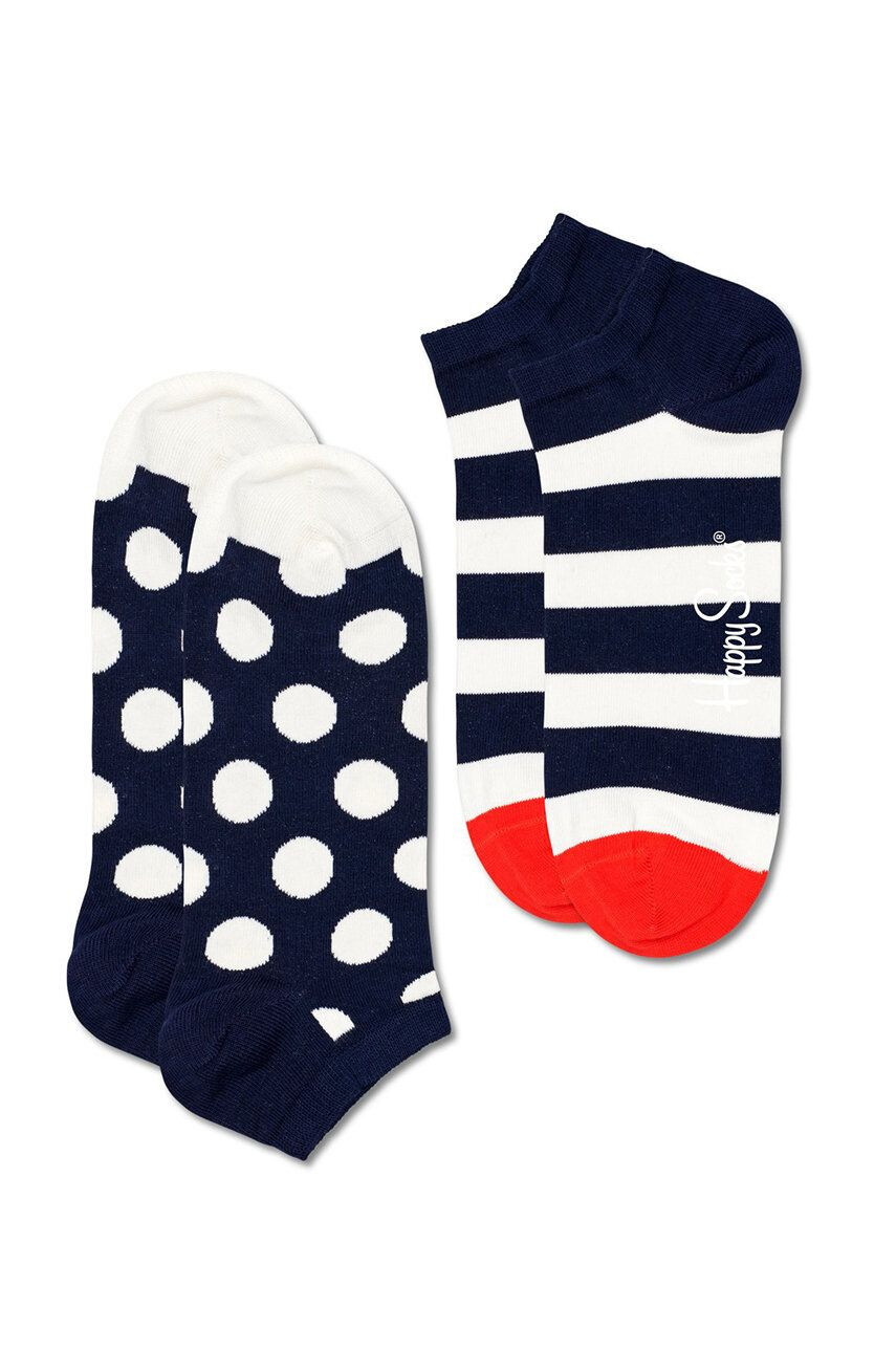 Happy Socks Zokni Big Dot Stripe Low (2 pár) - Pepit.hu