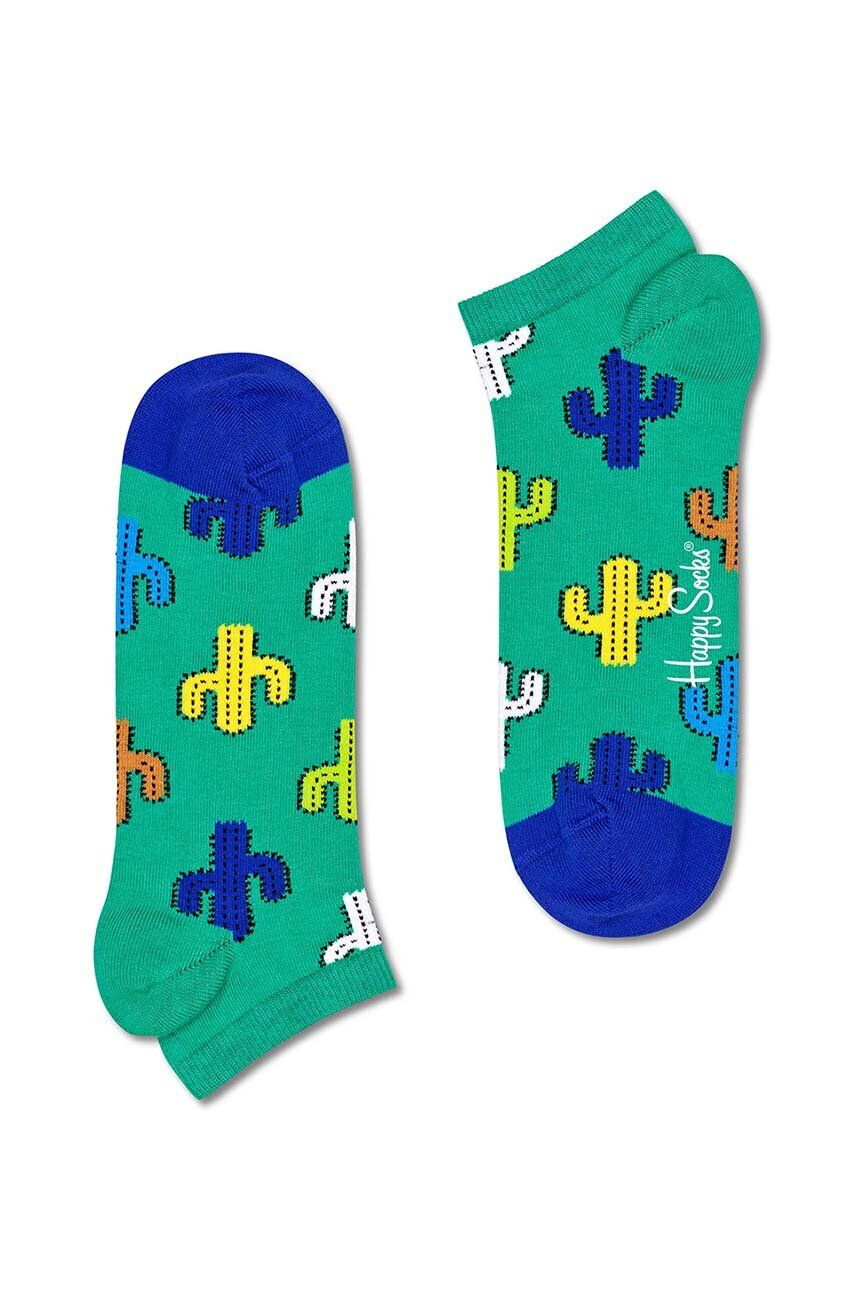 Happy Socks zokni Cactus Low Sock zöld - Pepit.hu