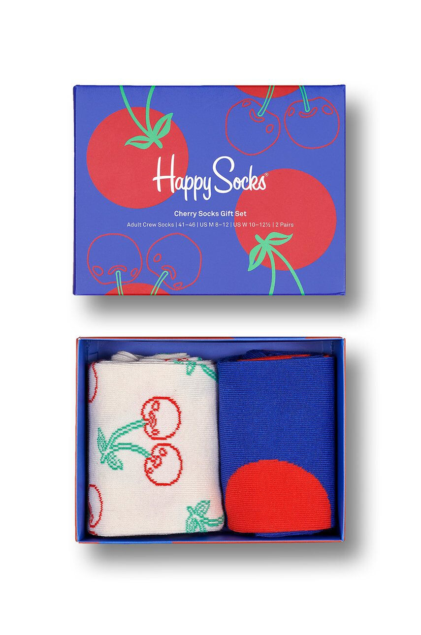 Happy Socks Zokni Cherries Socks Gift (2-pár) - Pepit.hu