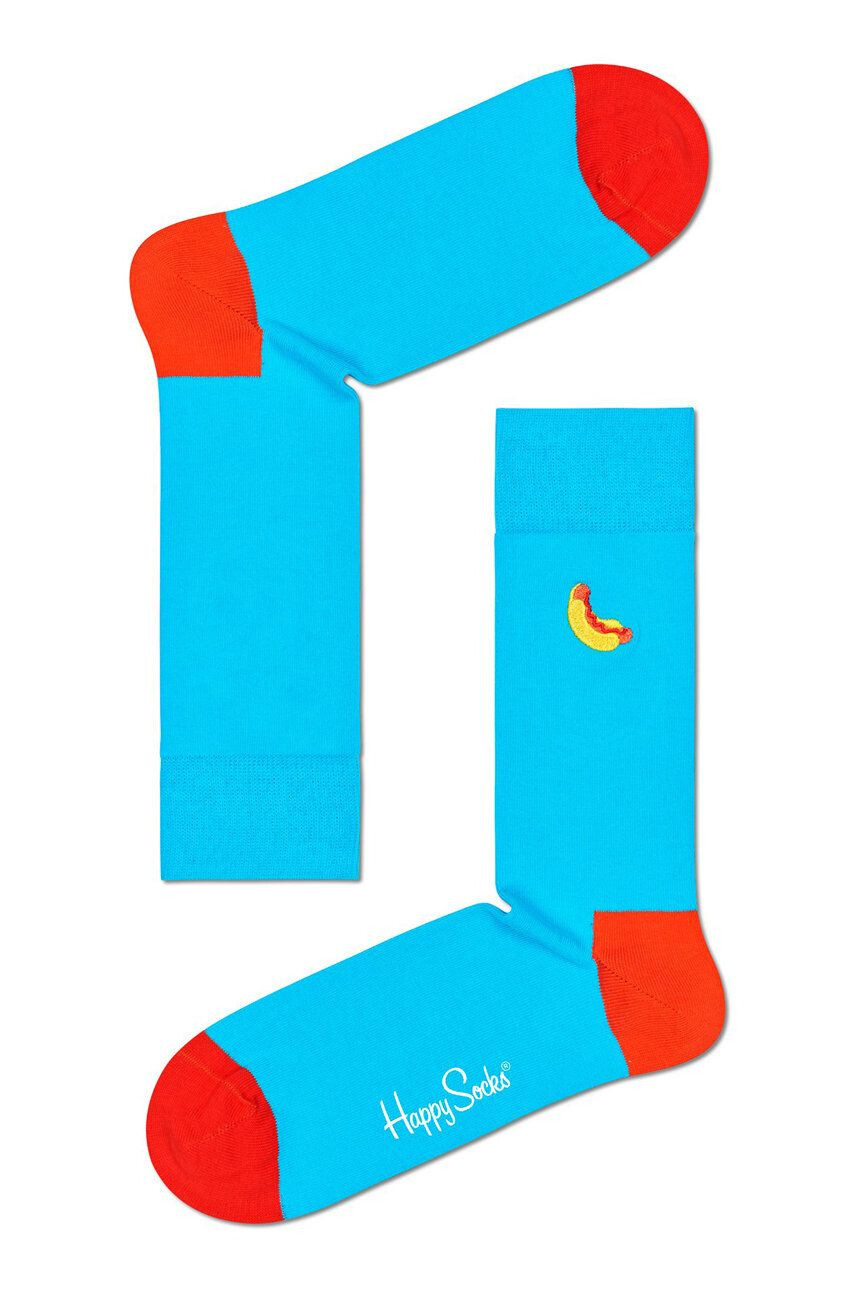 Happy Socks Zokni Embroidery Hot Dog - Pepit.hu