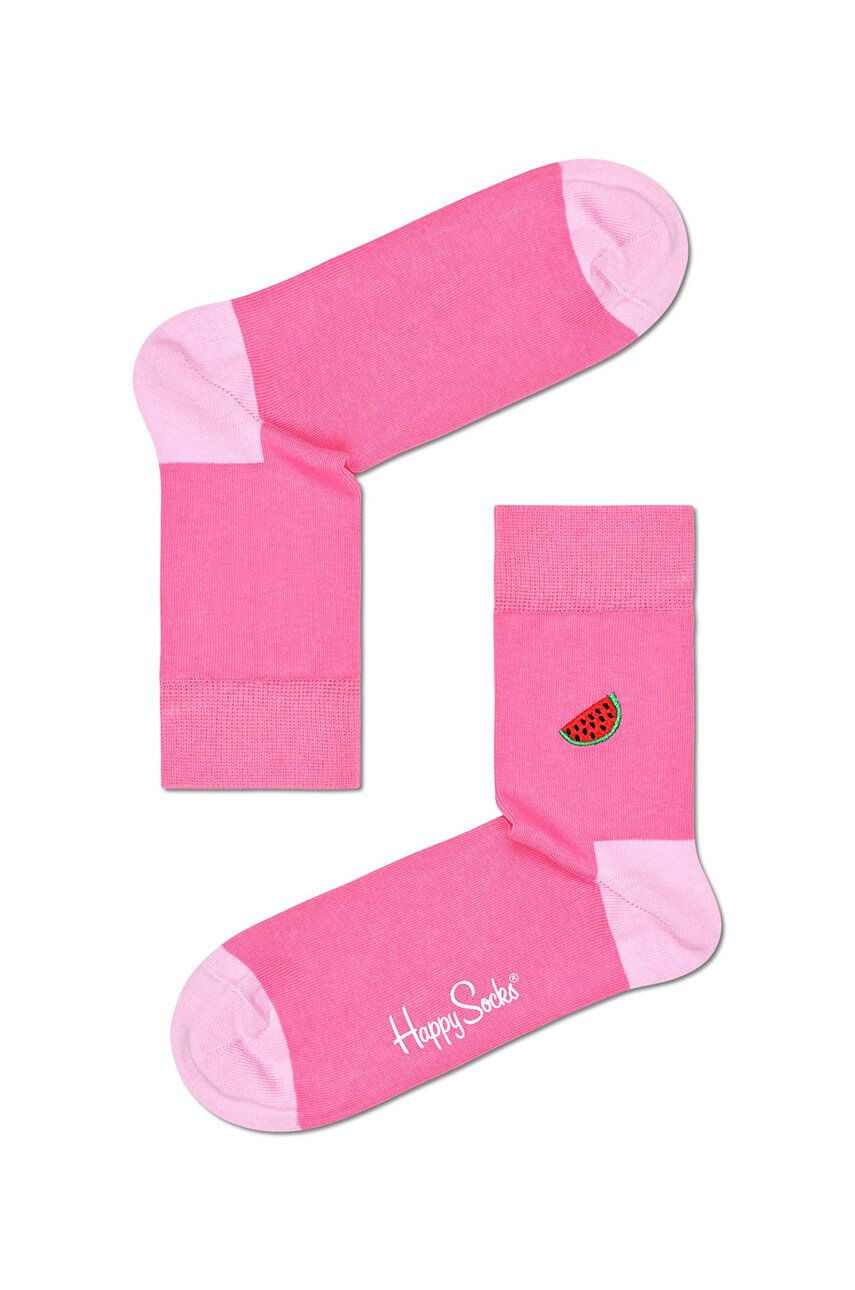 Happy Socks Zokni Embroidery Watermelon Half - Pepit.hu