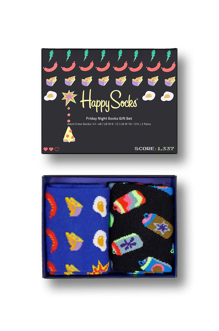 Happy Socks zokni Friday Night (2-Pack) - Pepit.hu