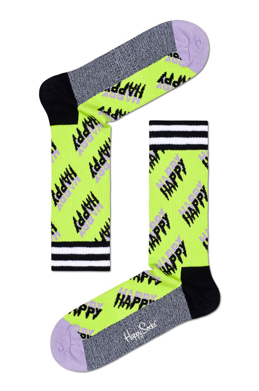 Happy Socks Zokni Happy Logo Thin Crew - Pepit.hu