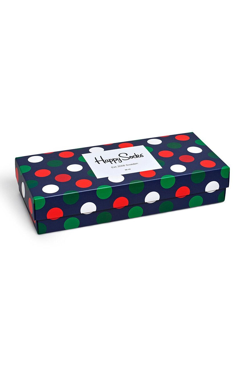 Happy Socks Zokni Holiday Big Dot Gift Box (4 db) - Pepit.hu