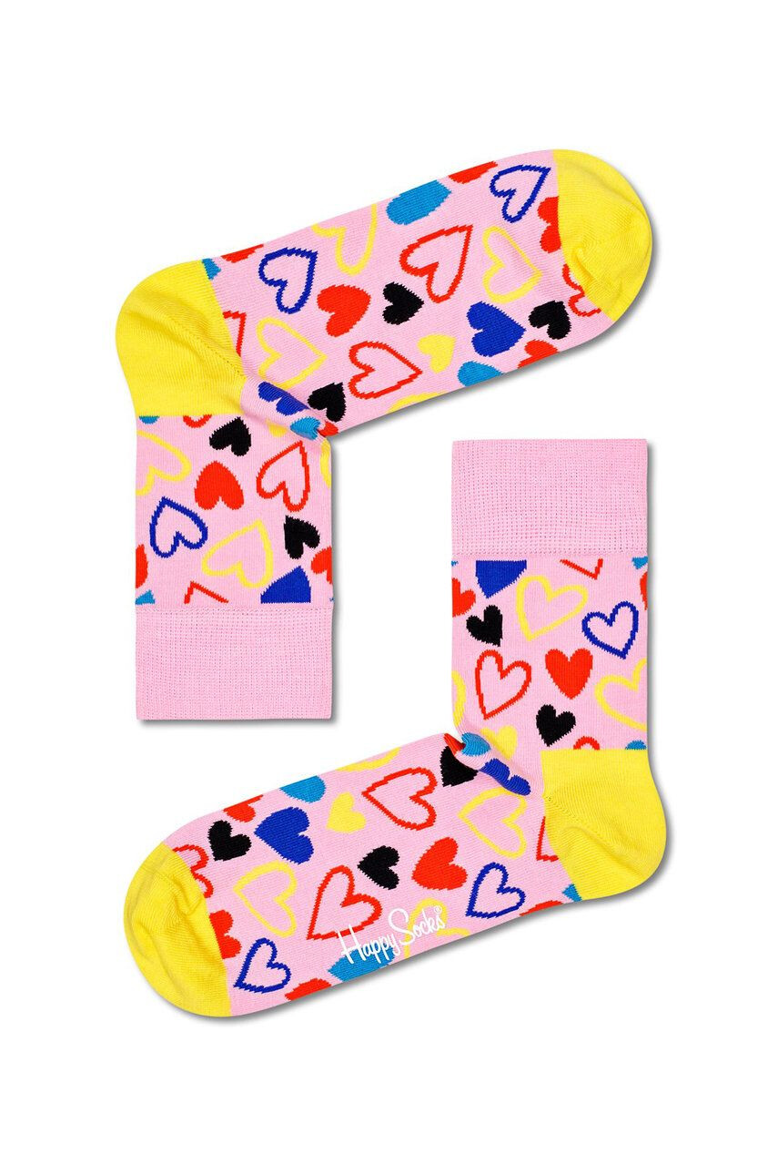 Happy Socks zokni I Heart U Half Crew - Pepit.hu