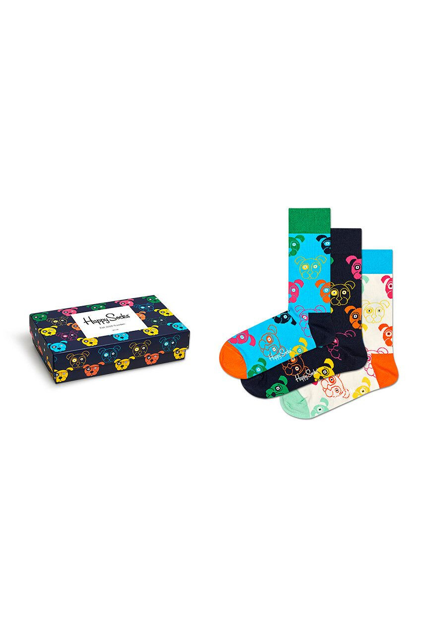 Happy Socks Zokni Mixed Dog Gift Set (3-pár) - Pepit.hu