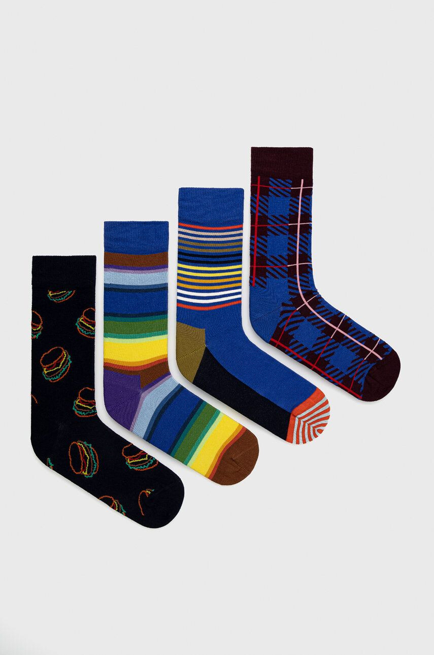 Happy Socks zokni Navy Socks Gift Set (4-Pack) - Pepit.hu