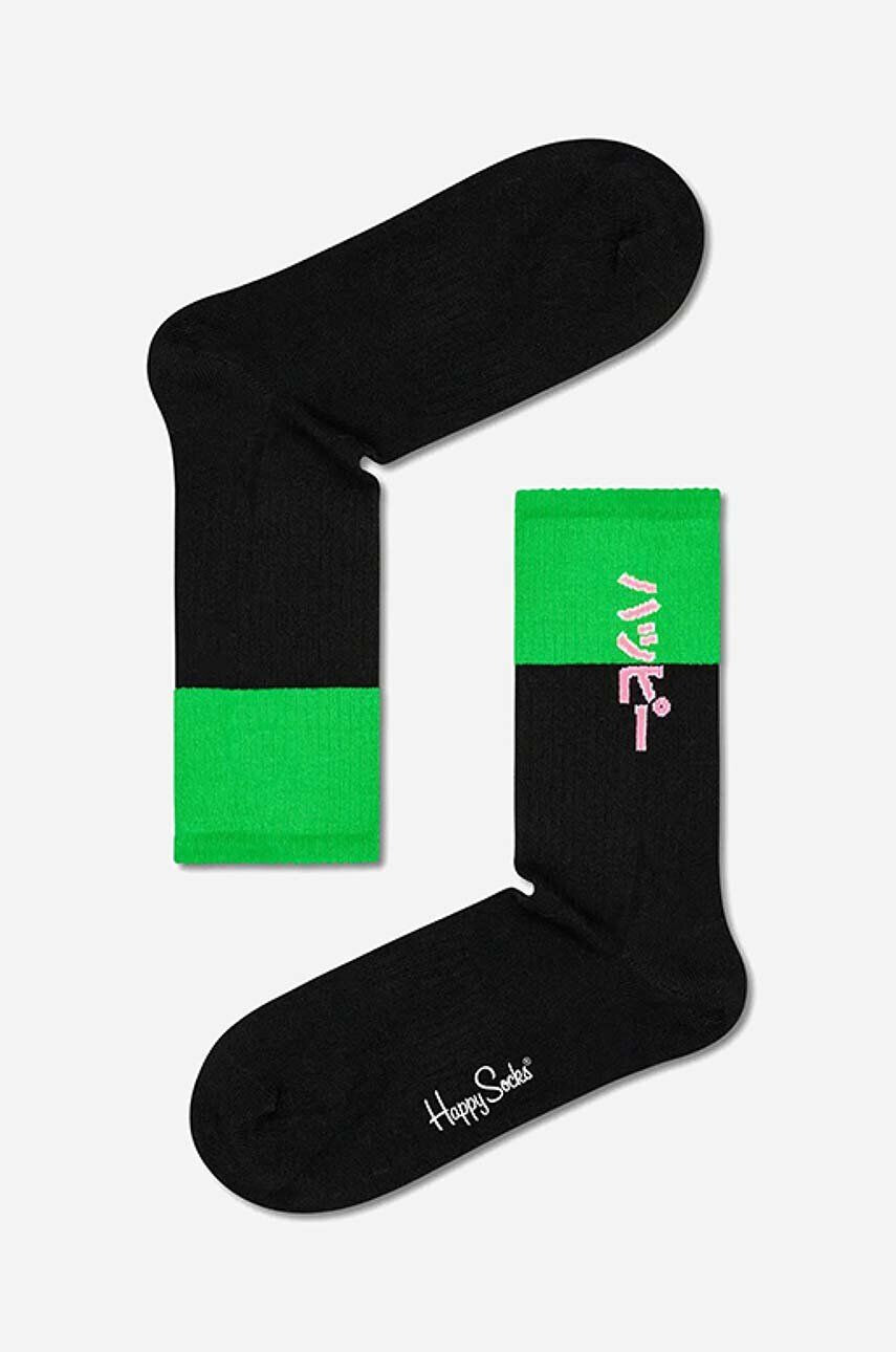 Happy Socks zokni Neo 3/4 Crew - Pepit.hu