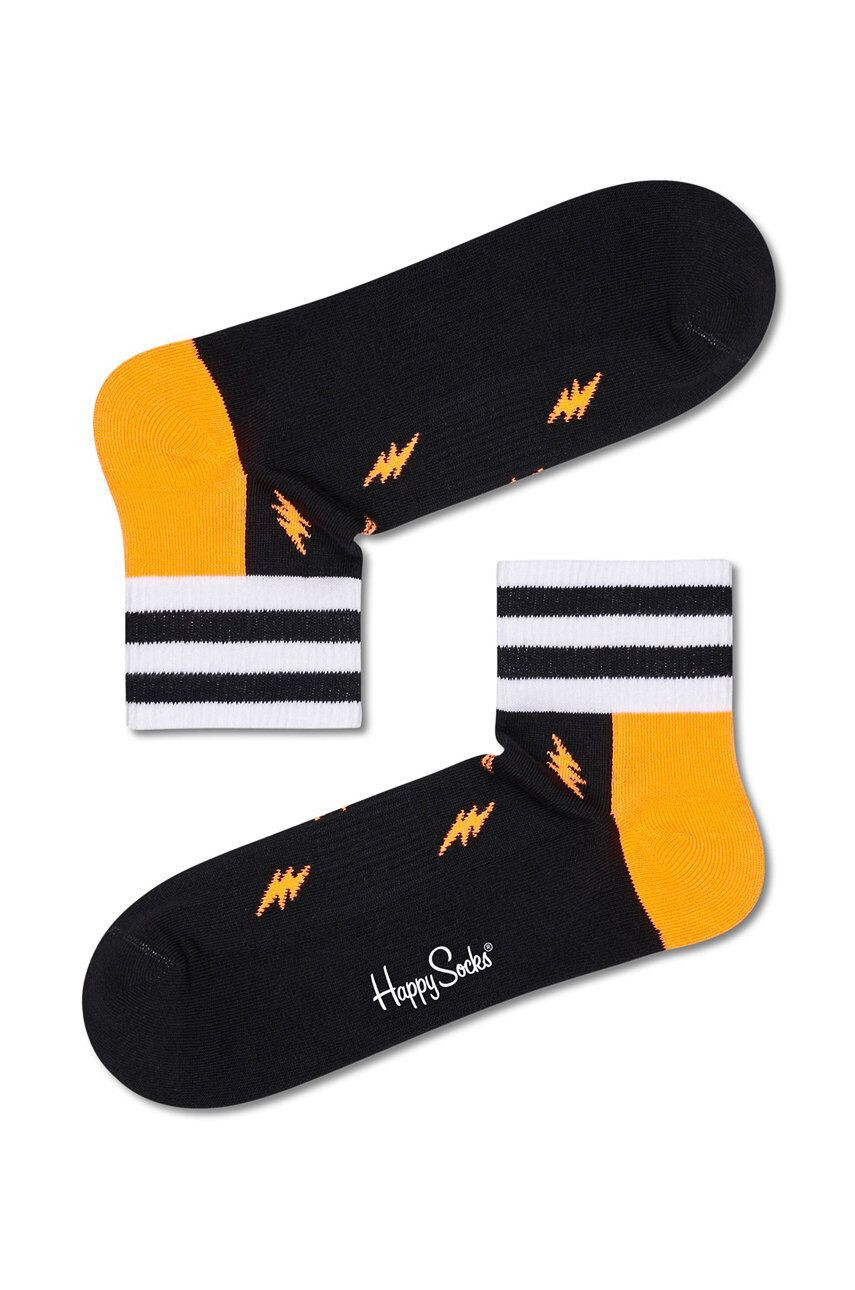 Happy Socks zokni Small Flash 1/4 Crew - Pepit.hu