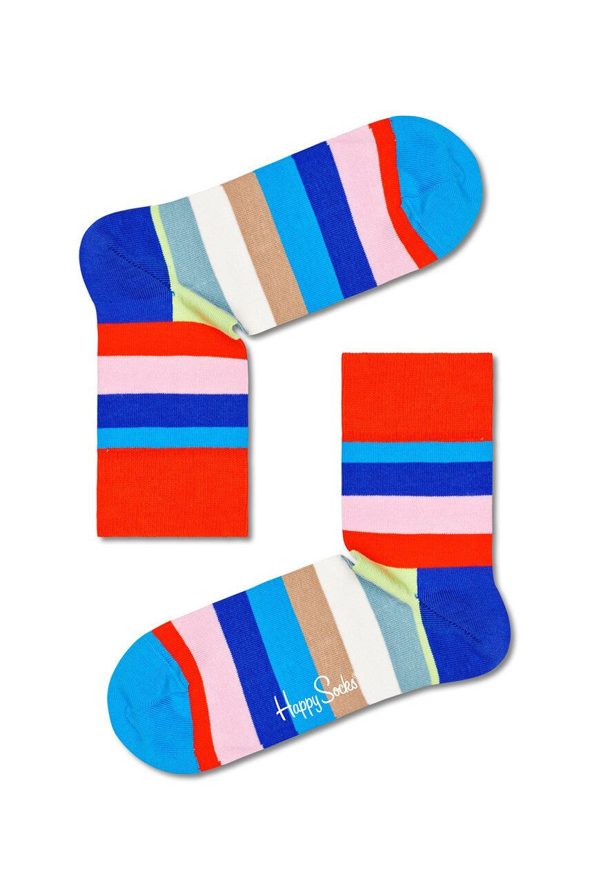 Happy Socks zokni Stripe Half Crew férfi - Pepit.hu