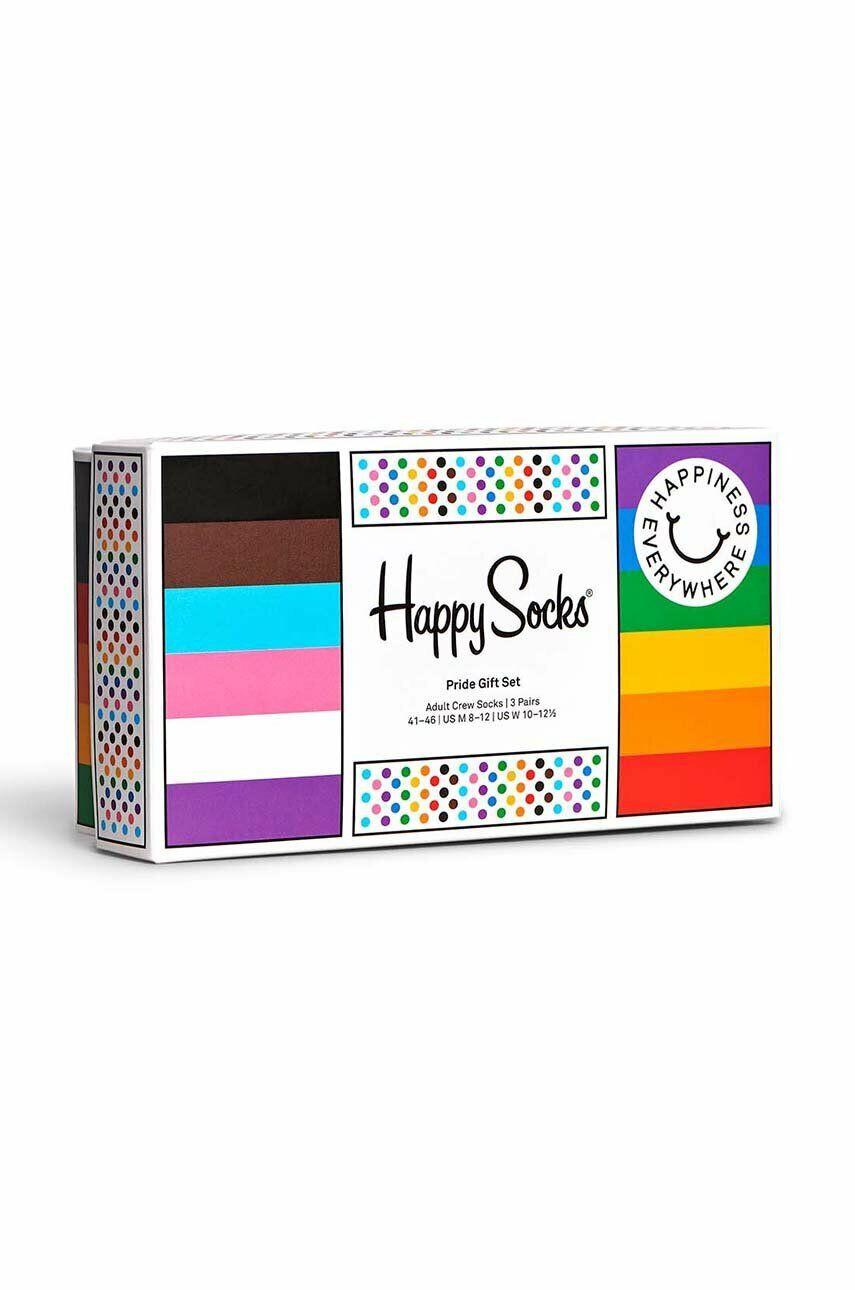 Happy Socks zokni White 3 3 pár - Pepit.hu