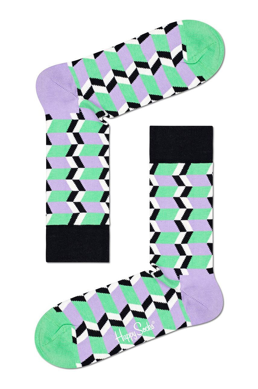 Happy Socks Zokni Zig Zag - Pepit.hu