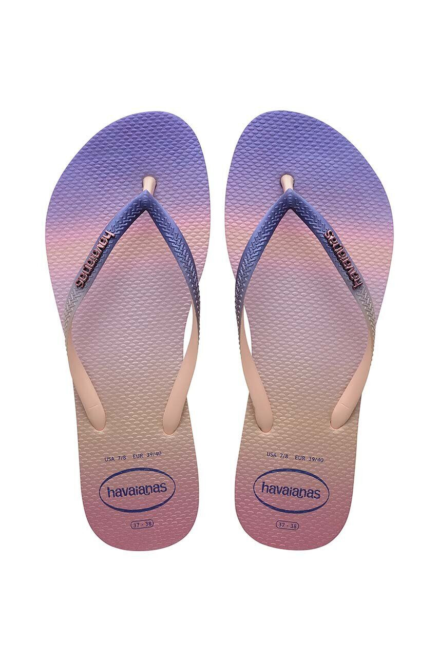 Havaianas flip-flop Slim Gradient Sunset női lapos talpú - Pepit.hu