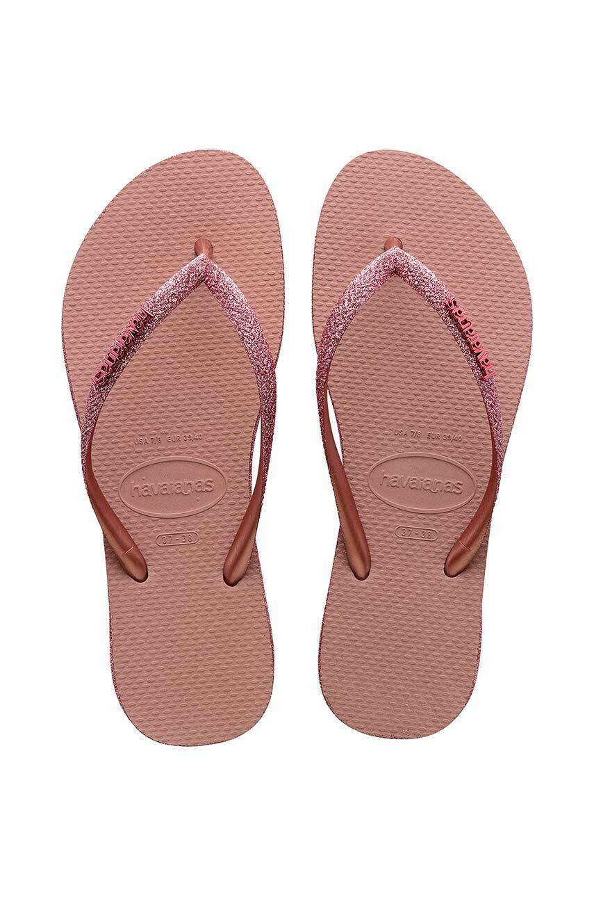 Havaianas flip-flop SLIM SPARKLE II rózsaszín női lapos talpú 4146937.6459 - Pepit.hu