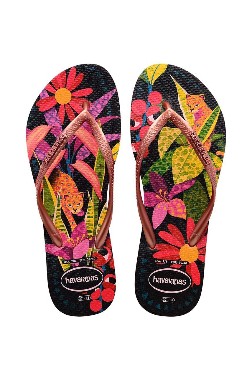 Havaianas flip-flop SLIM TROPICAL női lapos talpú 4122111.1256 - Pepit.hu