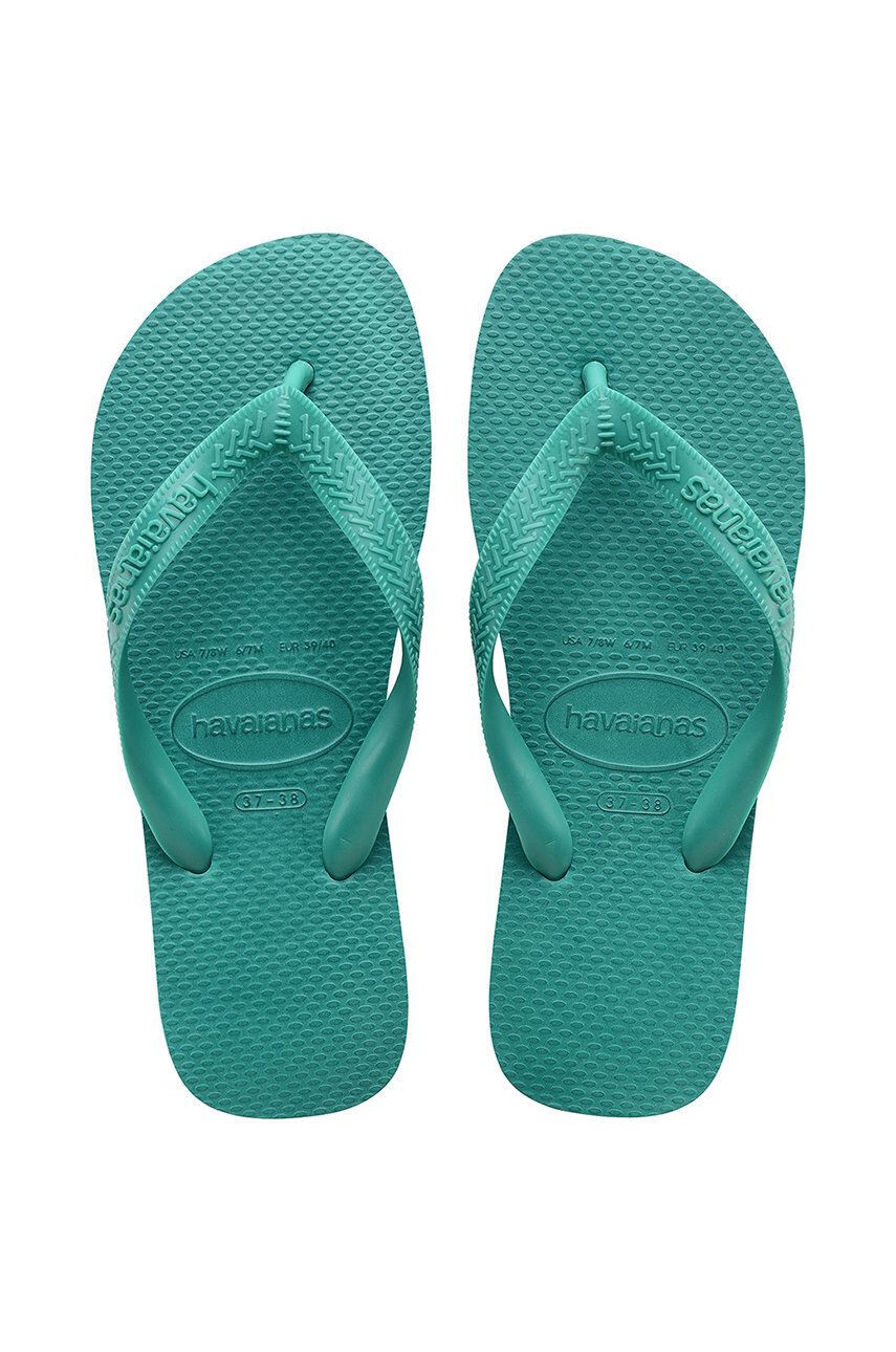 Havaianas flip-flop Top zöld női lapos talpú - Pepit.hu