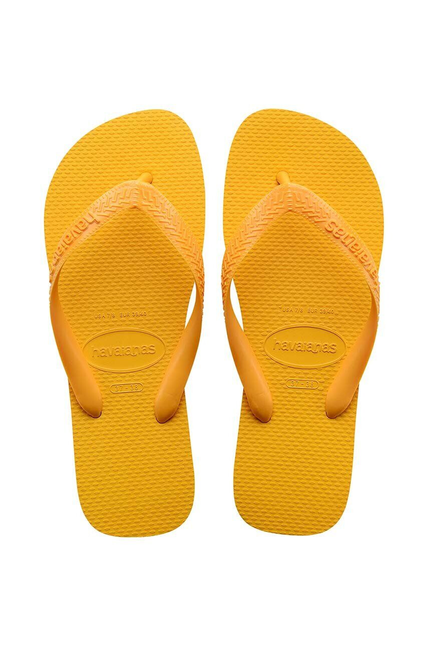 Havaianas flip-flop TOP sárga női lapos talpú 4000029.1740 - Pepit.hu