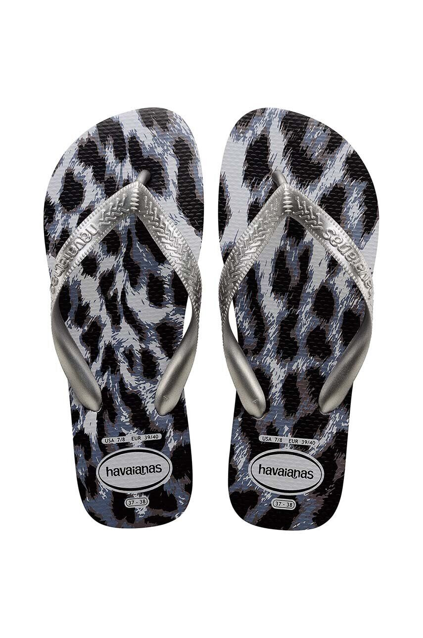 Havaianas flip-flop Top Animals zöld női lapos talpú 4132920 2715 - Pepit.hu