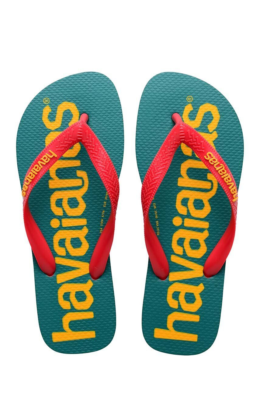 Havaianas gyerek tangapapucs LOGOMANIA türkiz - Pepit.hu